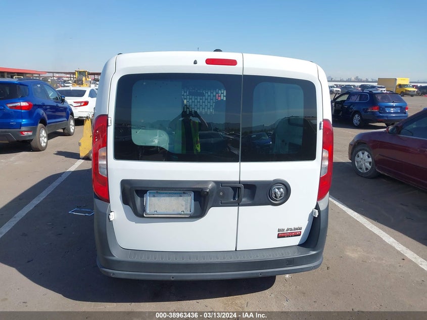 2018 RAM PROMASTER CITY TRADESMAN - ZFBERFAB6J6K96786