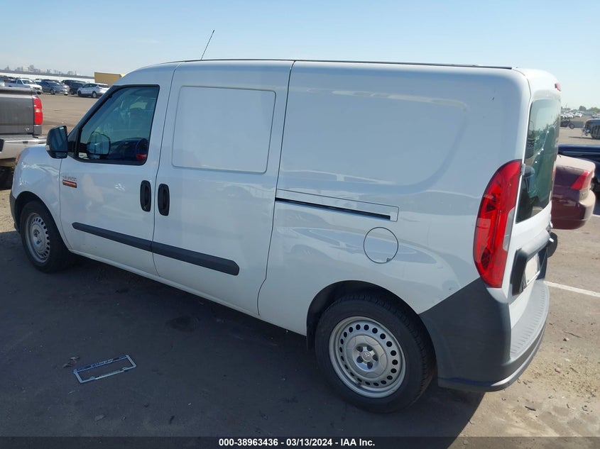2018 RAM PROMASTER CITY TRADESMAN - ZFBERFAB6J6K96786