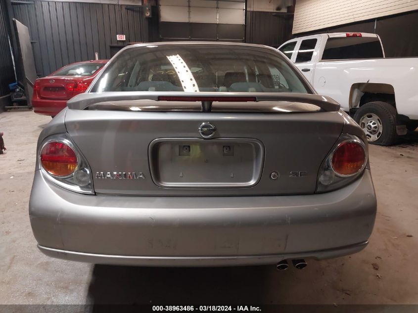 2002 Nissan Maxima Se VIN: JN1DA31D12T440265 Lot: 38963486