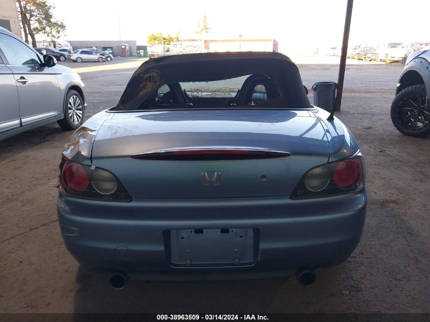 2003 Honda S2000 VIN: JHMAP11413T007354 Lot: 38963509