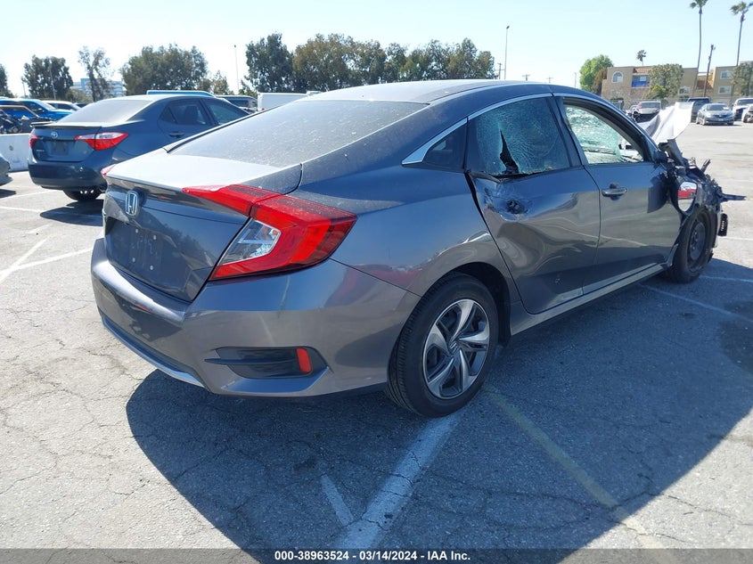 VIN 2HGFC2F65KH502883 2019 HONDA CIVIC LX