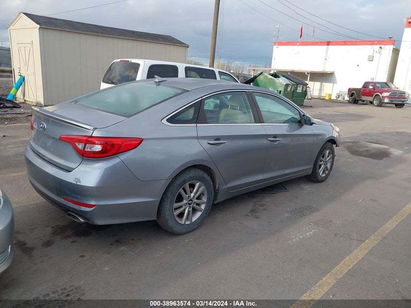 VIN 5NPE24AF5HH491335 2017 HYUNDAI SONATA SE