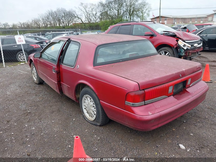 1994 Mercury Cougar Xr7 VIN: 1MELM6243RH614977 Lot: 38963587
