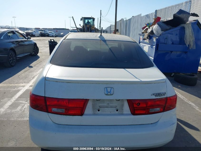 2005 Honda Accord Hybrid Ima VIN: JHMCN364X5C002160 Lot: 38963594