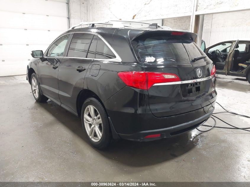 2013 Acura Rdx VIN: 5J8TB4H50DL015568 Lot: 38963624