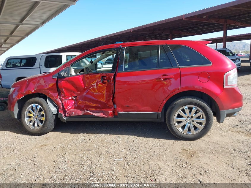 2007 Ford Edge Sel Plus VIN: 2FMDK49C67BB45242 Lot: 38963666