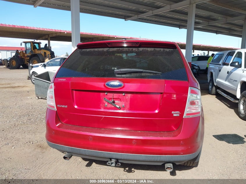 2007 Ford Edge Sel Plus VIN: 2FMDK49C67BB45242 Lot: 38963666