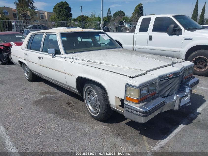 1989 Cadillac Brougham VIN: 1G6DW51Y5KR717433 Lot: 38963671