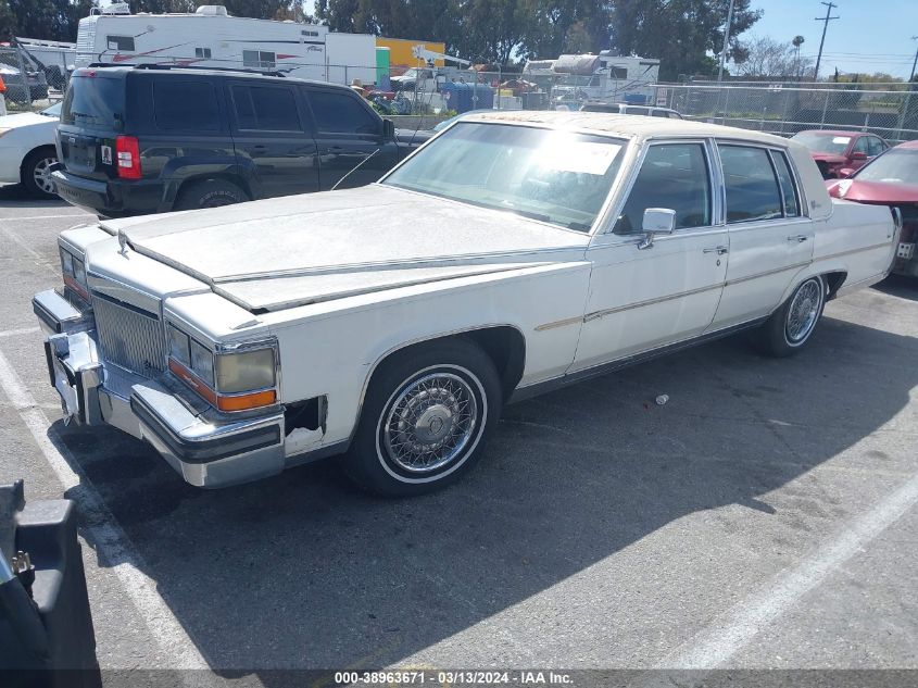 1989 Cadillac Brougham VIN: 1G6DW51Y5KR717433 Lot: 38963671