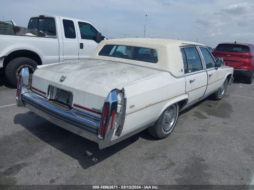 1989 Cadillac Brougham VIN: 1G6DW51Y5KR717433 Lot: 38963671