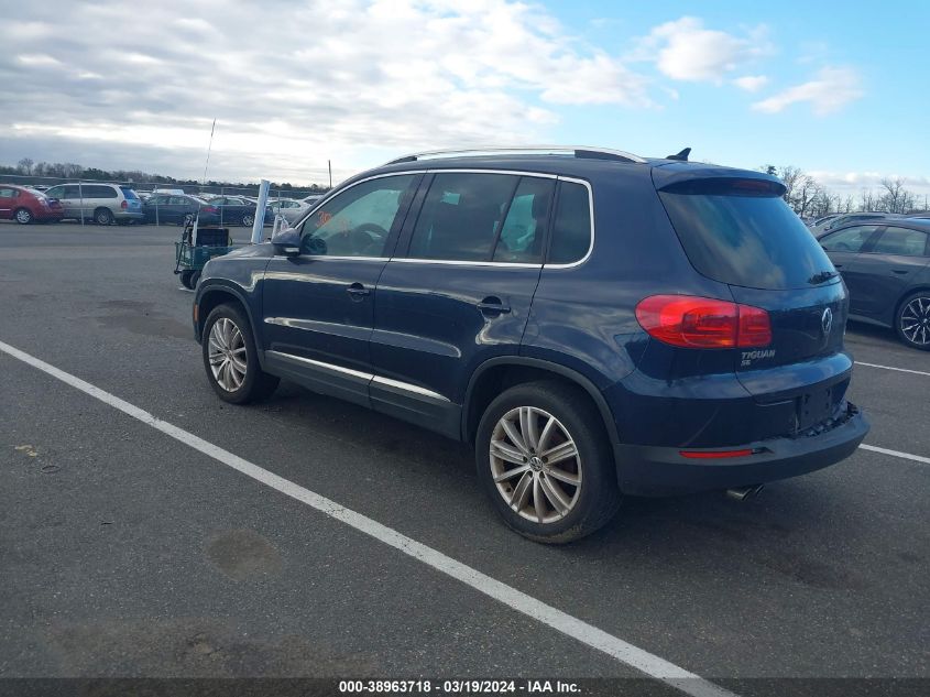 2016 Volkswagen Tiguan Se VIN: WVGBV7AX3GW508206 Lot: 38963718