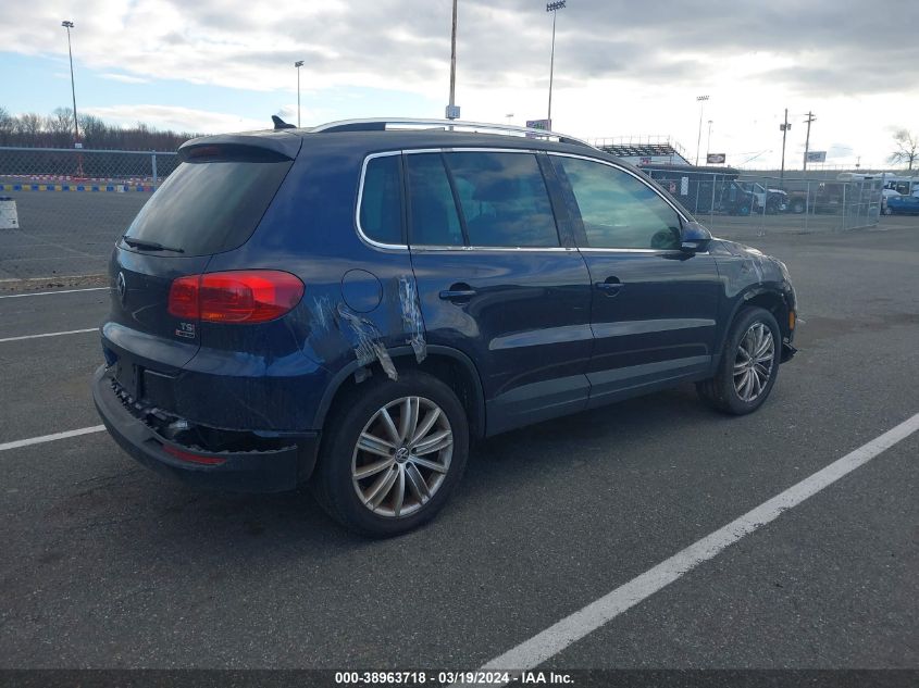 2016 VOLKSWAGEN TIGUAN SE - WVGBV7AX3GW508206