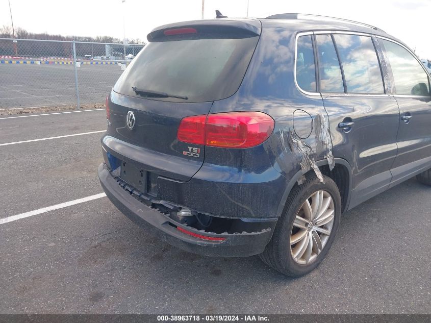 2016 VOLKSWAGEN TIGUAN SE - WVGBV7AX3GW508206