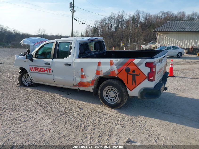 2021 Chevrolet Silverado 1500 2Wd Double Cab Standard Bed Wt VIN: 1GCRWAEH4MZ202125 Lot: 38963733