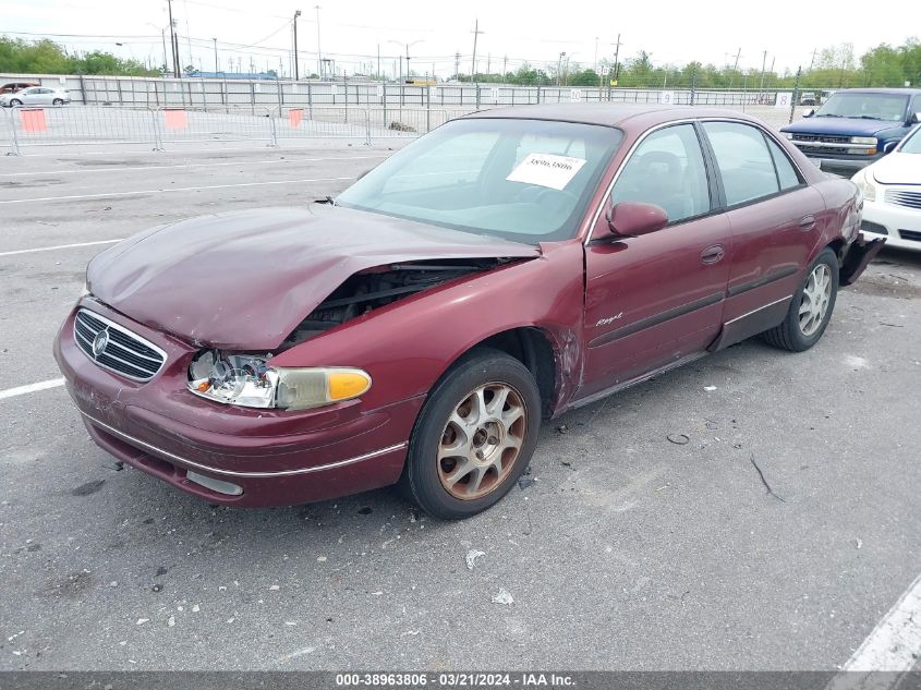 1999 Buick Regal Ls VIN: 2G4WB52K0X1543892 Lot: 38963806