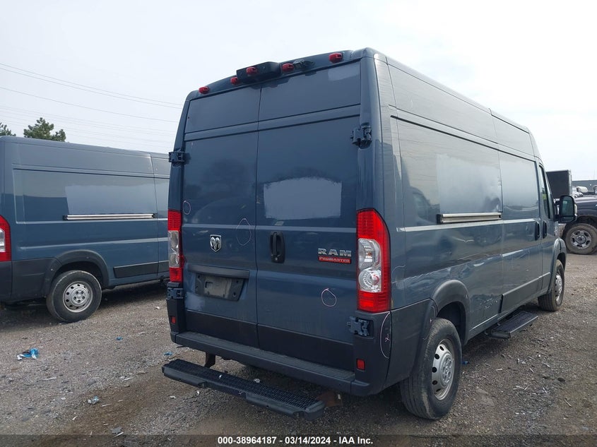 VIN 3C6TRVDG2KE514599 2019 RAM PROMASTER 2500 HIGH ROOF 159 WB