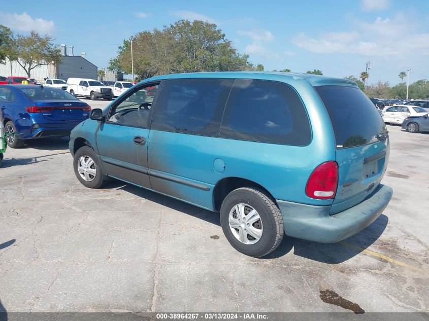 2P4FP2532VR290884 1997 Plymouth Voyager