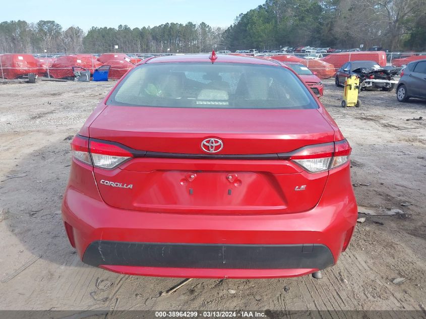 2021 Toyota Corolla Le VIN: JTDEPMAE6MJ145949 Lot: 38964299