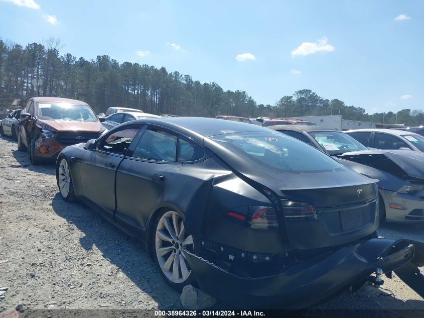 2022 Tesla Model S Plaid Tri Motor All-Wheel Drive VIN: 5YJSA1E60NF487959 Lot: 38964326