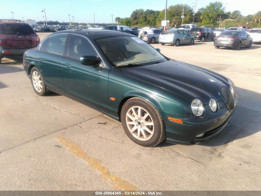 SAJDA03N32FM35893 | 2002 JAGUAR S-TYPE