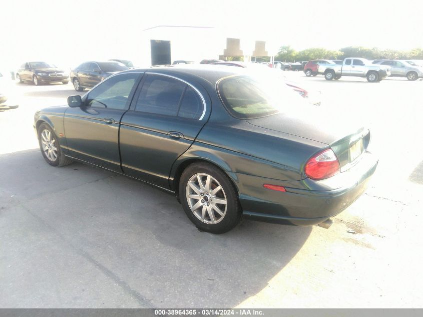 SAJDA03N32FM35893 | 2002 JAGUAR S-TYPE