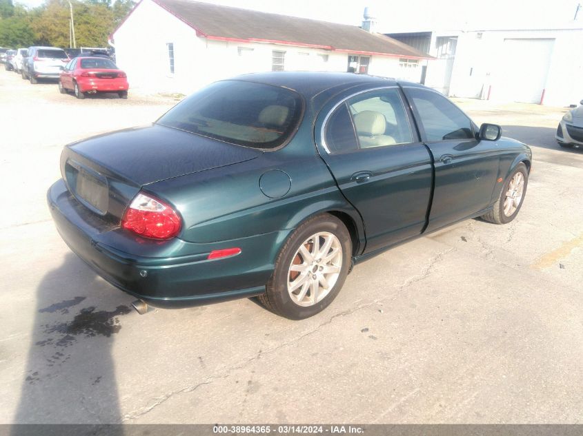 SAJDA03N32FM35893 | 2002 JAGUAR S-TYPE