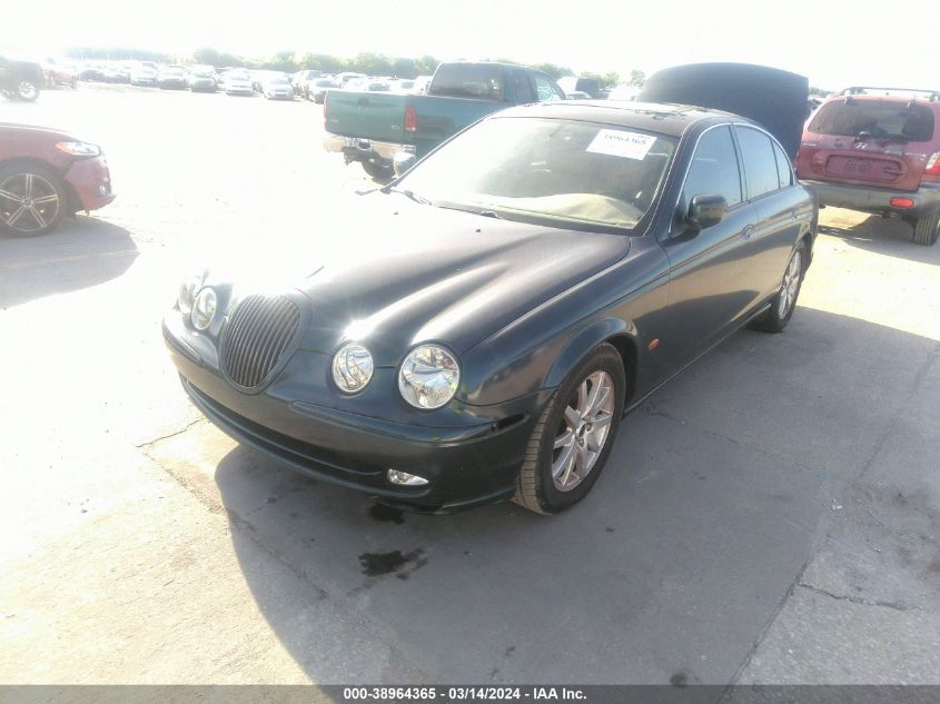 SAJDA03N32FM35893 | 2002 JAGUAR S-TYPE