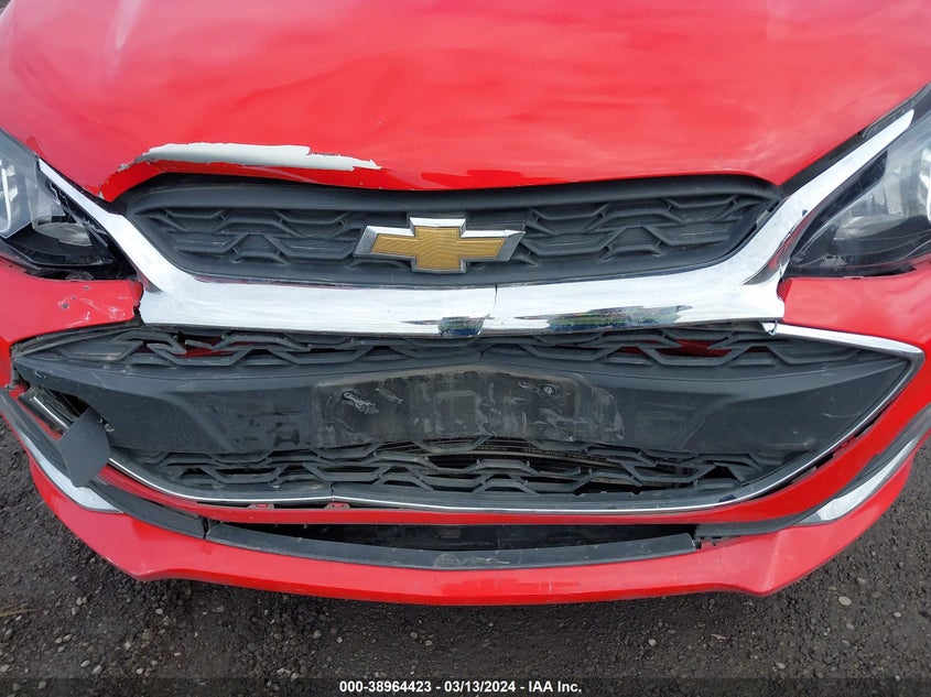 VIN KL8CD6SA0MC747671 2021 CHEVROLET SPARK FWD 1LT AUTOMATIC