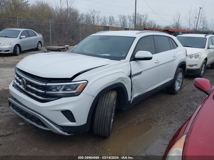 VIN 1V2HC2CA6MC239968 2021 VOLKSWAGEN ATLAS CROSS SPORT SE