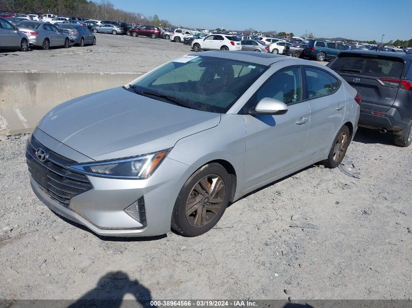 2019 Hyundai Elantra Value Edition VIN: 5NPD84LF2KH497589 Lot: 38964566