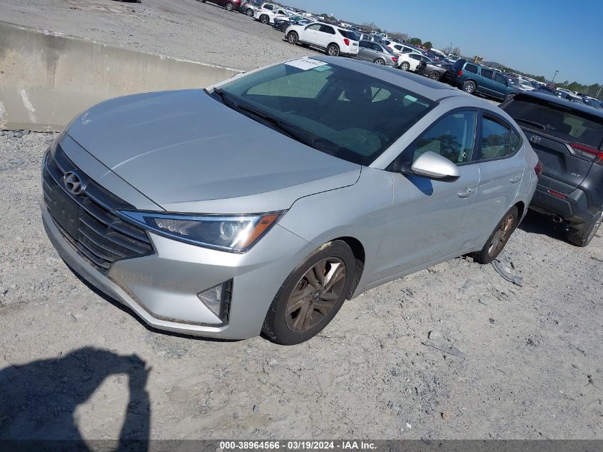 2019 Hyundai Elantra Value Edition VIN: 5NPD84LF2KH497589 Lot: 38964566