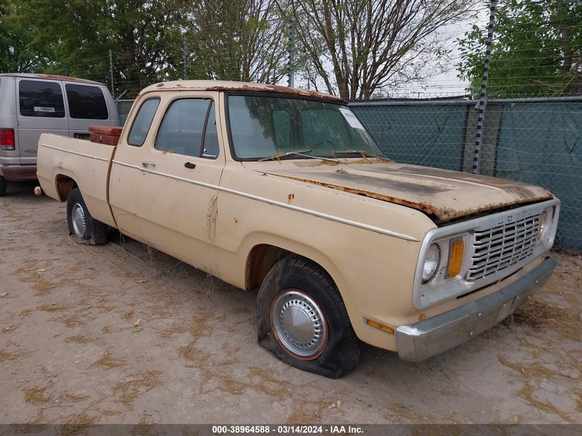 DODGE PICKUP 1978. Lot# 38964588. VIN D17BE85112955. Photo 1