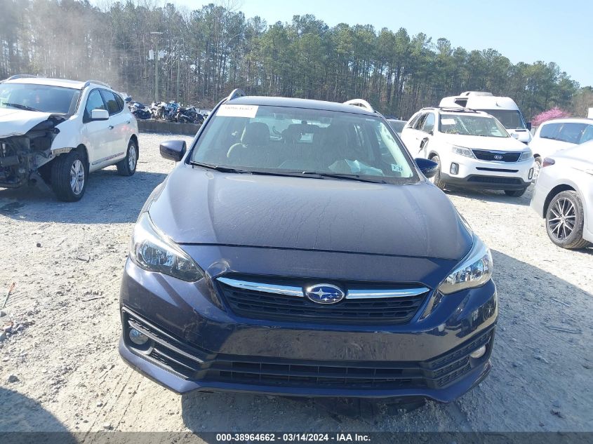 2021 SUBARU IMPREZA PREMIUM 5-DOOR - 4S3GTAD60M3711390