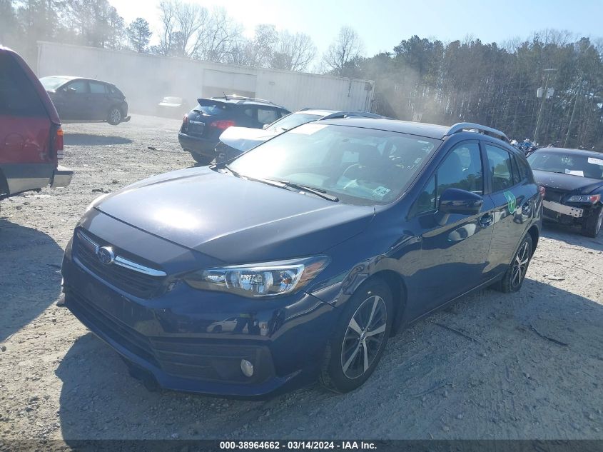 4S3GTAD60M3711390 | 2021 SUBARU IMPREZA