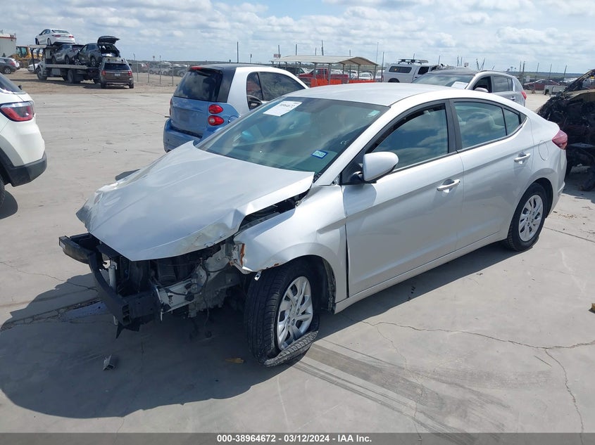 VIN 5NPD74LF2KH434169 2019 HYUNDAI ELANTRA SE