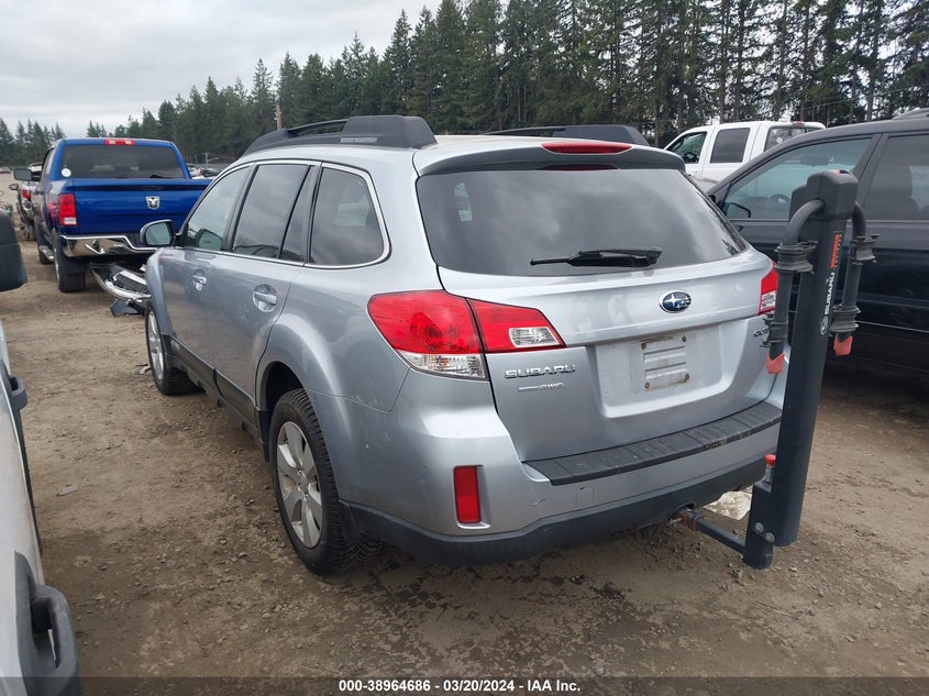 2012 SUBARU OUTBACK VIN: 4S4BRCCC4C3221587