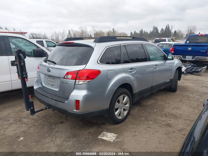 2012 SUBARU OUTBACK VIN: 4S4BRCCC4C3221587