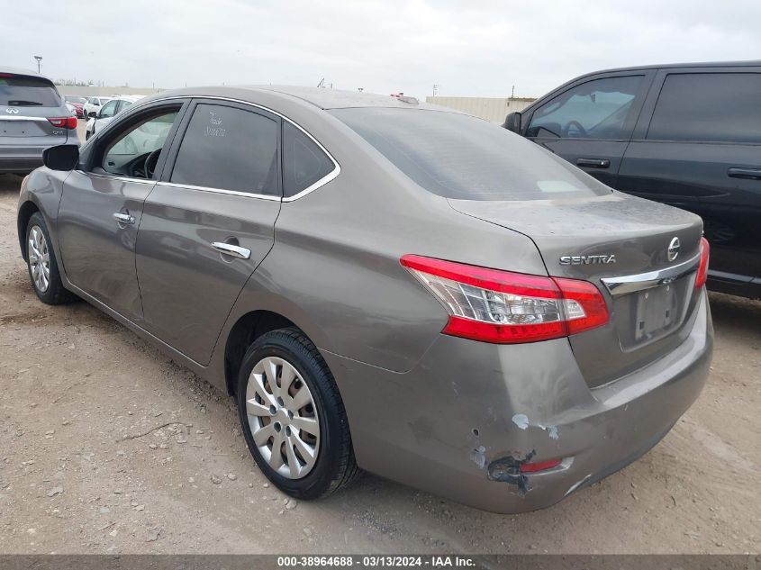 VIN 3N1AB7AP1FL693503 2015 NISSAN SENTRA no.3