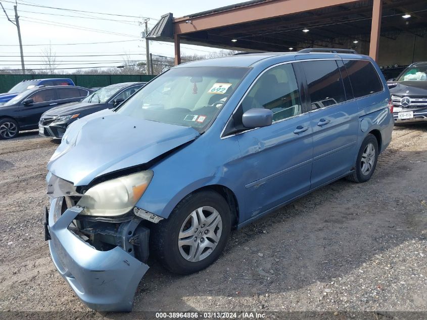 2007 Honda Odyssey Ex VIN: 5FNRL38467B057922 Lot: 38964856