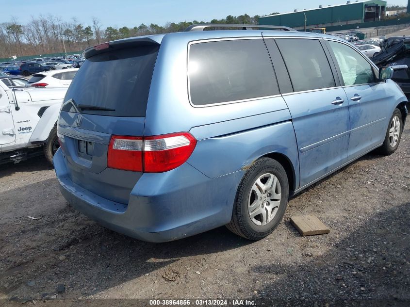 2007 Honda Odyssey Ex VIN: 5FNRL38467B057922 Lot: 38964856