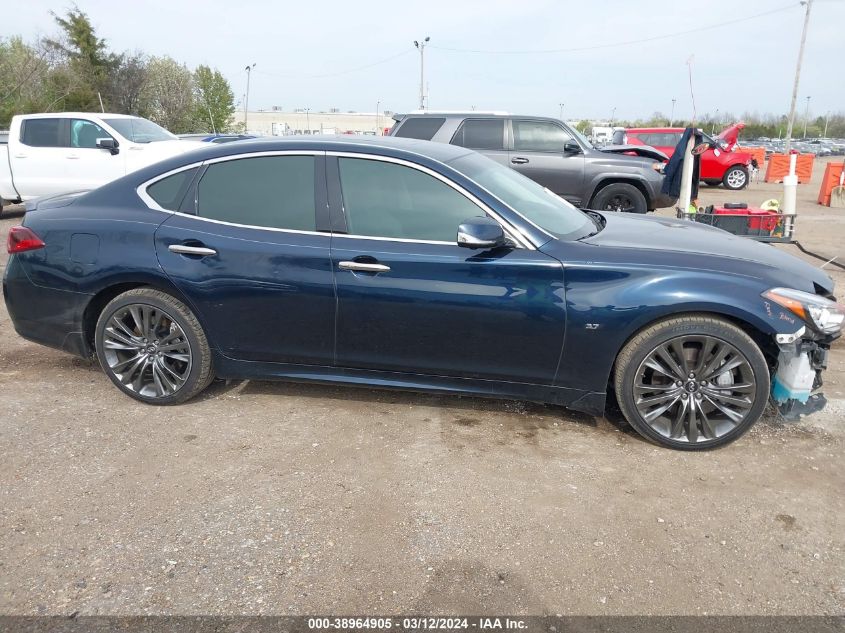 2017 Infiniti Q70 3.7 VIN: JN1BY1AP3HM740510 Lot: 38964905