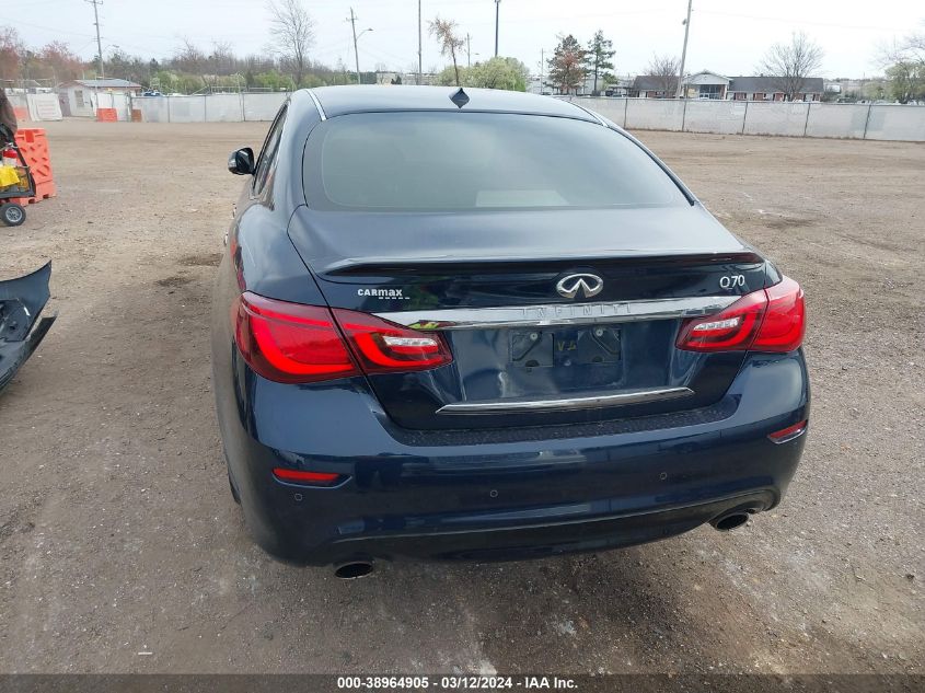 2017 Infiniti Q70 3.7 VIN: JN1BY1AP3HM740510 Lot: 38964905