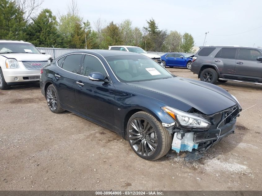 2017 Infiniti Q70 3.7 VIN: JN1BY1AP3HM740510 Lot: 38964905