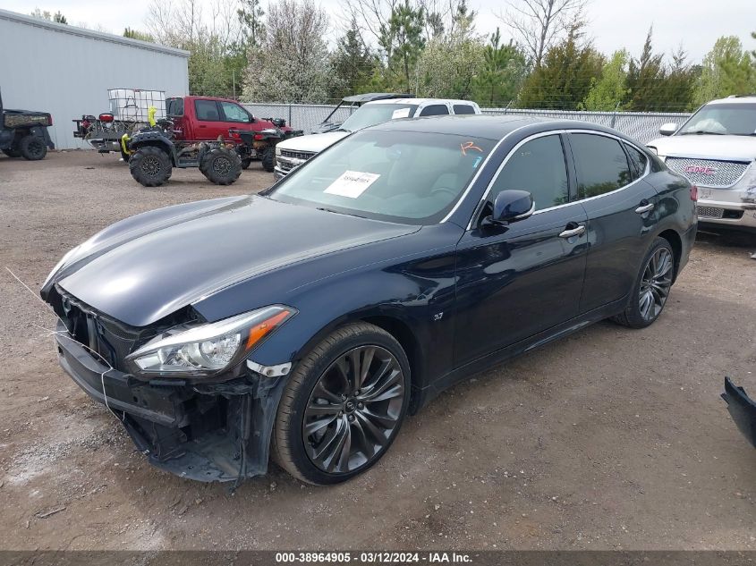 2017 Infiniti Q70 3.7 VIN: JN1BY1AP3HM740510 Lot: 38964905