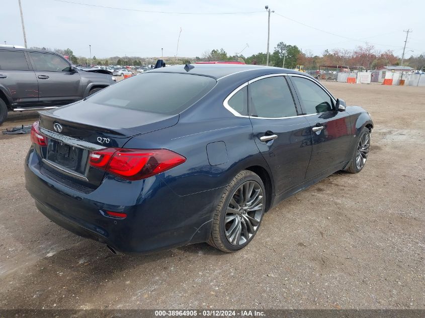 2017 Infiniti Q70 3.7 VIN: JN1BY1AP3HM740510 Lot: 38964905