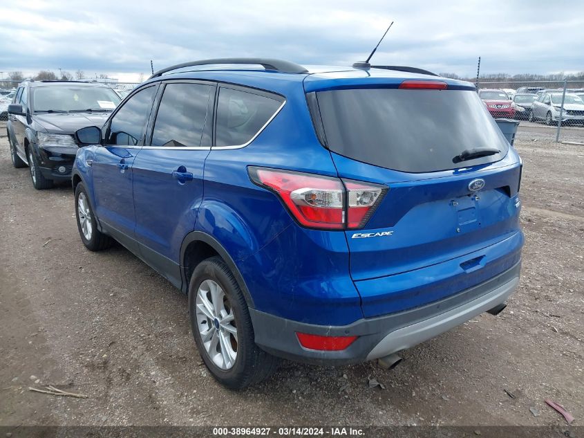 2017 Ford Escape Se VIN: 1FMCU9GD7HUD25839 Lot: 38964927