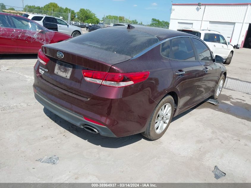 5XXGT4L36GG081047 | 2016 KIA OPTIMA