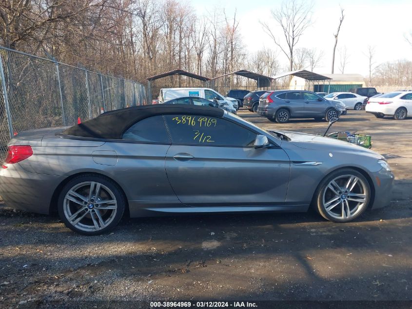 2014 BMW 640I - WBALW7C55EDX58828