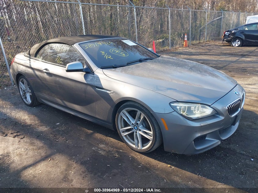 2014 BMW 640I - WBALW7C55EDX58828