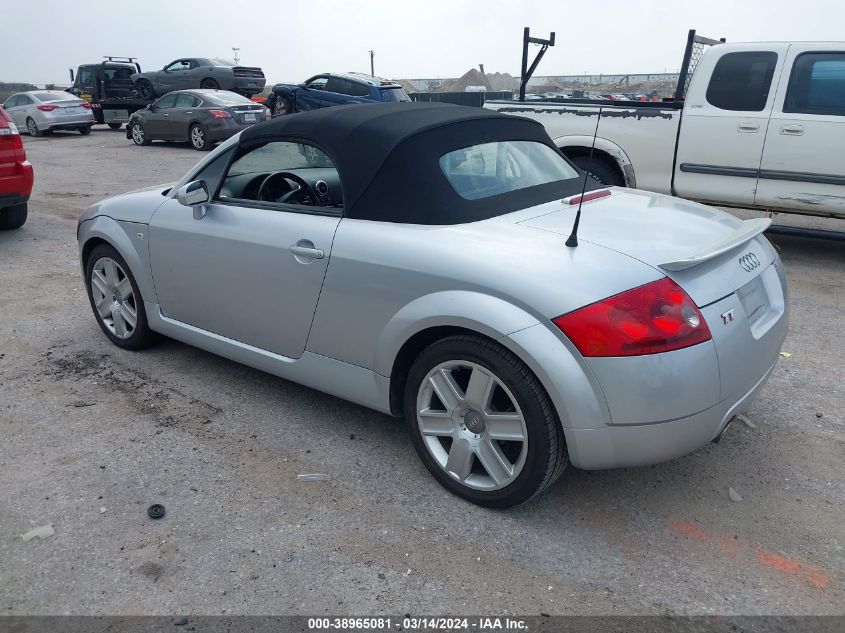 2004 Audi Tt 1.8L VIN: TRUTC28N041001073 Lot: 38965081